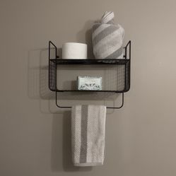 Bathroom Metal Shelf