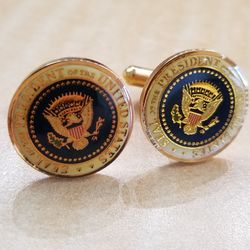 Cufflinks With Presidential Seal 