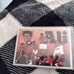 Boxing Mohammed Ali 2 Card Bundle AW 1990.  Cash Porch Pickup Redmond 