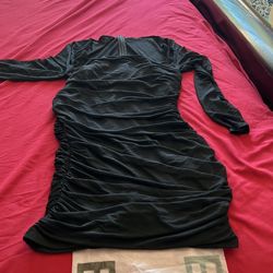 SHEIN  Plus Size 2xl Black Mini Dress 