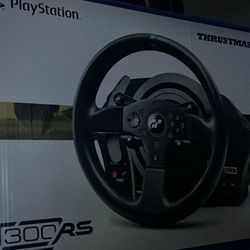 Gaming Steering Wheel And Pedals Set 