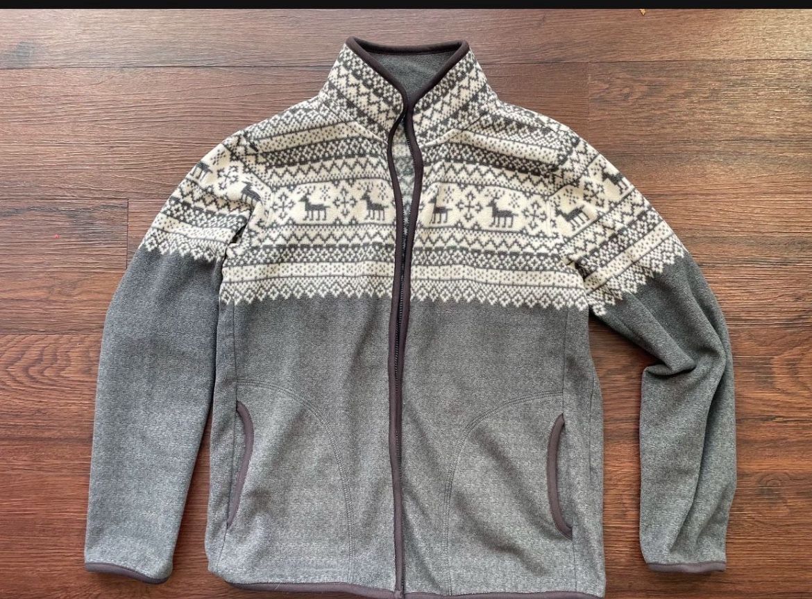 Kids Fleece Jacket, Size 10Y