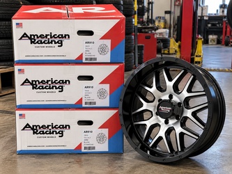 (SET OF 4) AMERICAN RACING Wheels 18x9 5x114.3 1mm for Jeep /Toyota / Ford