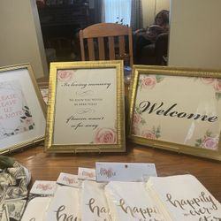 Wedding Reception Stuff