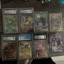 Lot Of Pokemon graded Cards