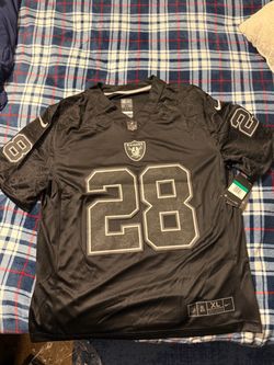 Las Vegas Raiders Josh Jacobs Nike Black REFLECTIVE Limited Jersey Men's Size XL