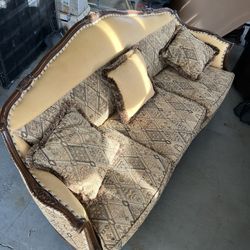 Vintage Leather Couch 