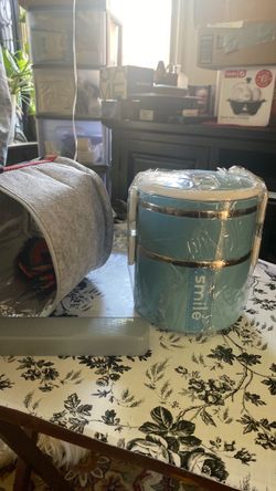 Thermal Lunch Box ,Arderlive St…..2tier Blue