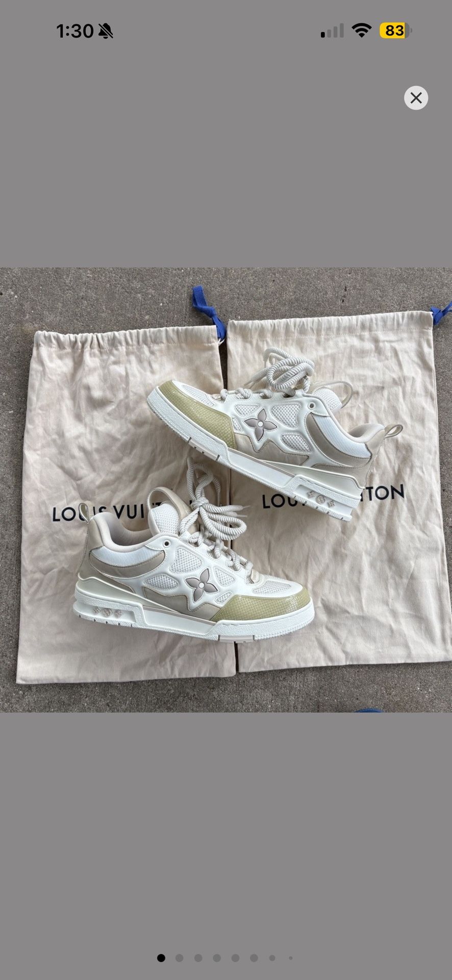 Louis Vuitton Skate 'Beige'