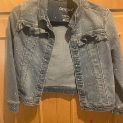Cat & Jack Jean Jacket 10/12 