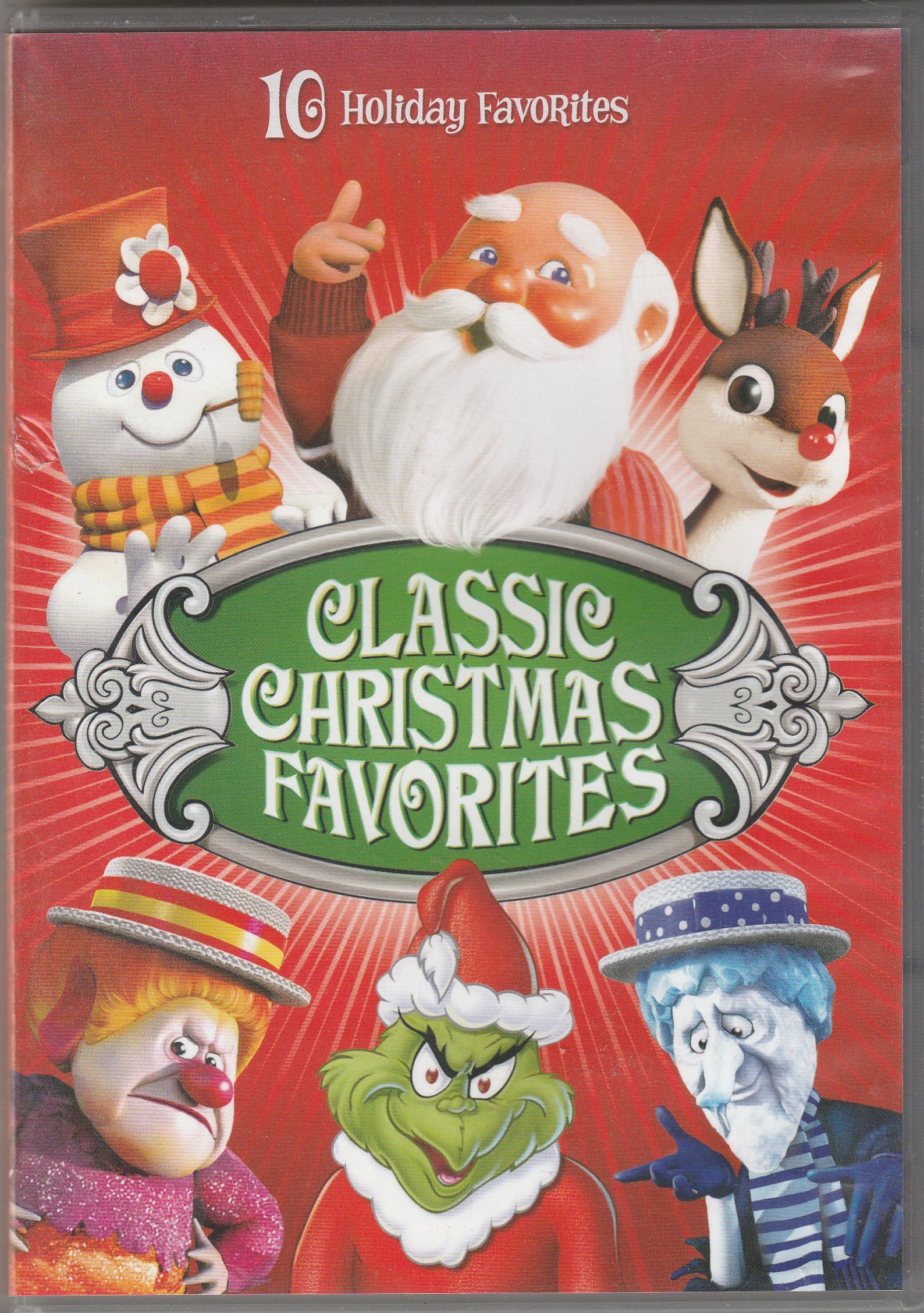 Classic Christmas Favorites (DVD, 2013, 4-Disc Set)
