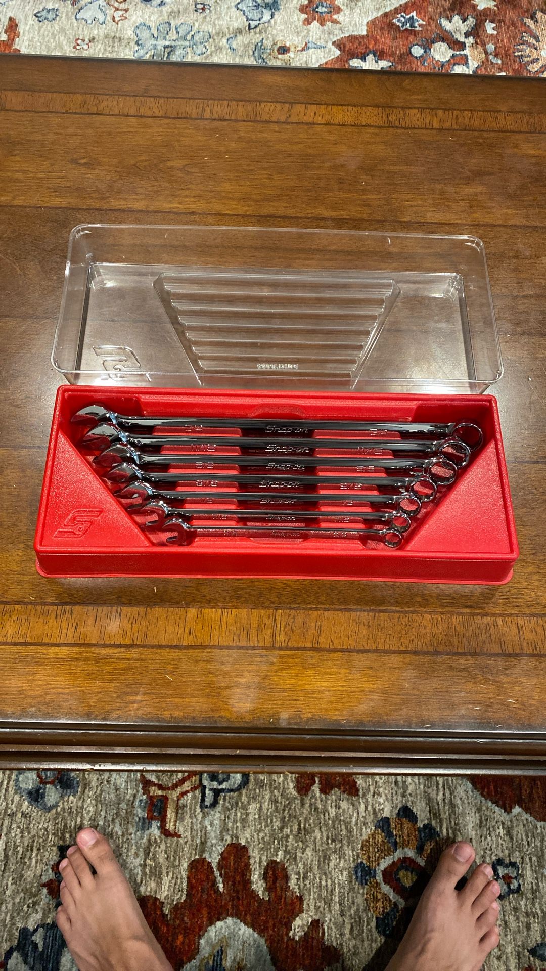 Snap-On Wrench Set Of 7 PAKLD096