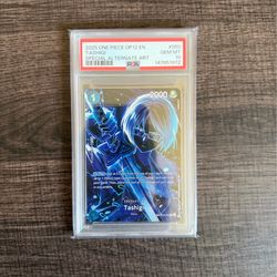 2025 One Piece Tashigi Op06-050 Special Alternate Art PSA 10