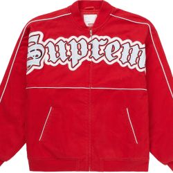 Supreme Varsity Jacket Twill Old English XL
