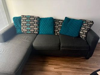 Couch, mini table, TV stand