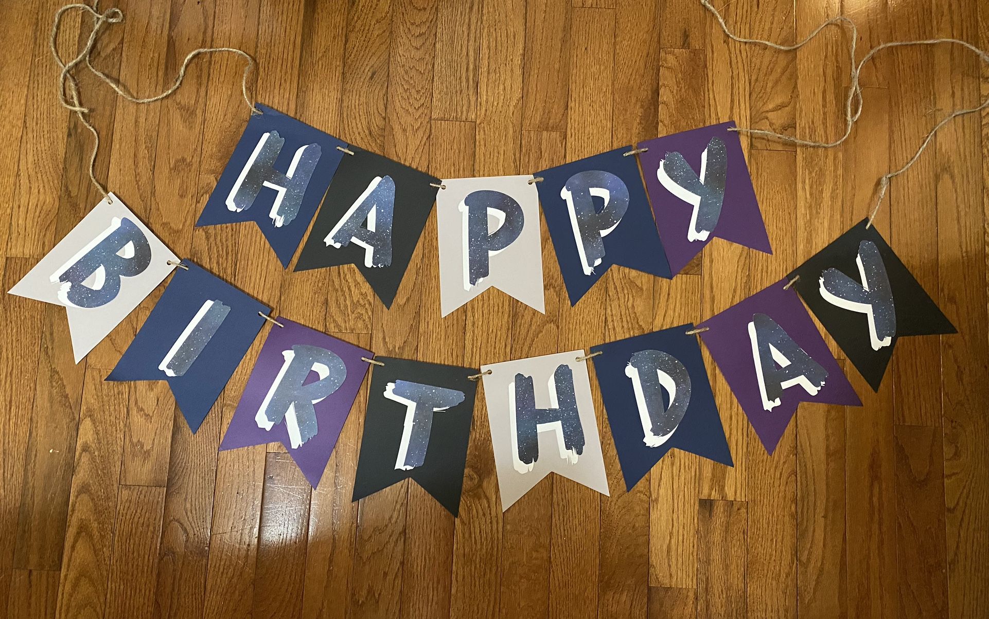 Birthday banner