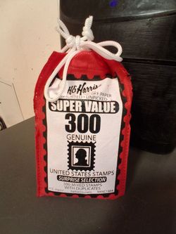 300 vintage brand new postage stamps