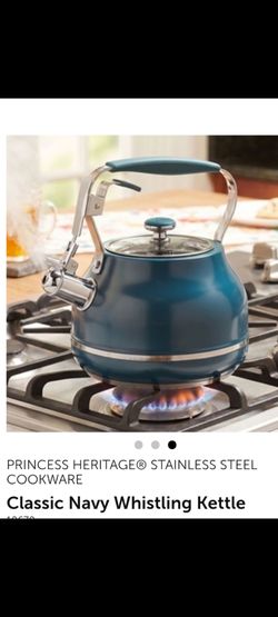 TETERA DE 2.5 QT CLÁSICA AZUL PRINCESS HOUSE ⚘️ 🌷