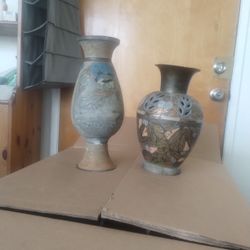 Brass Flower Pot