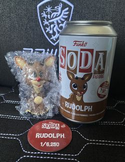Rudolph Funko Soda! 
