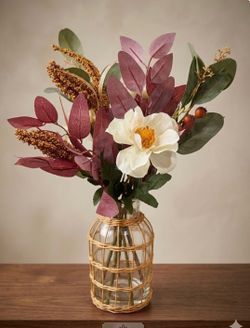 Artificial Floral Arrangements with Vases
