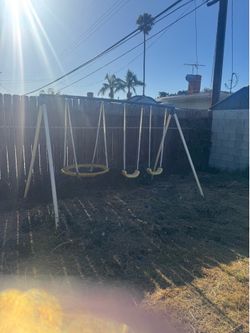 Swing set for toddlers