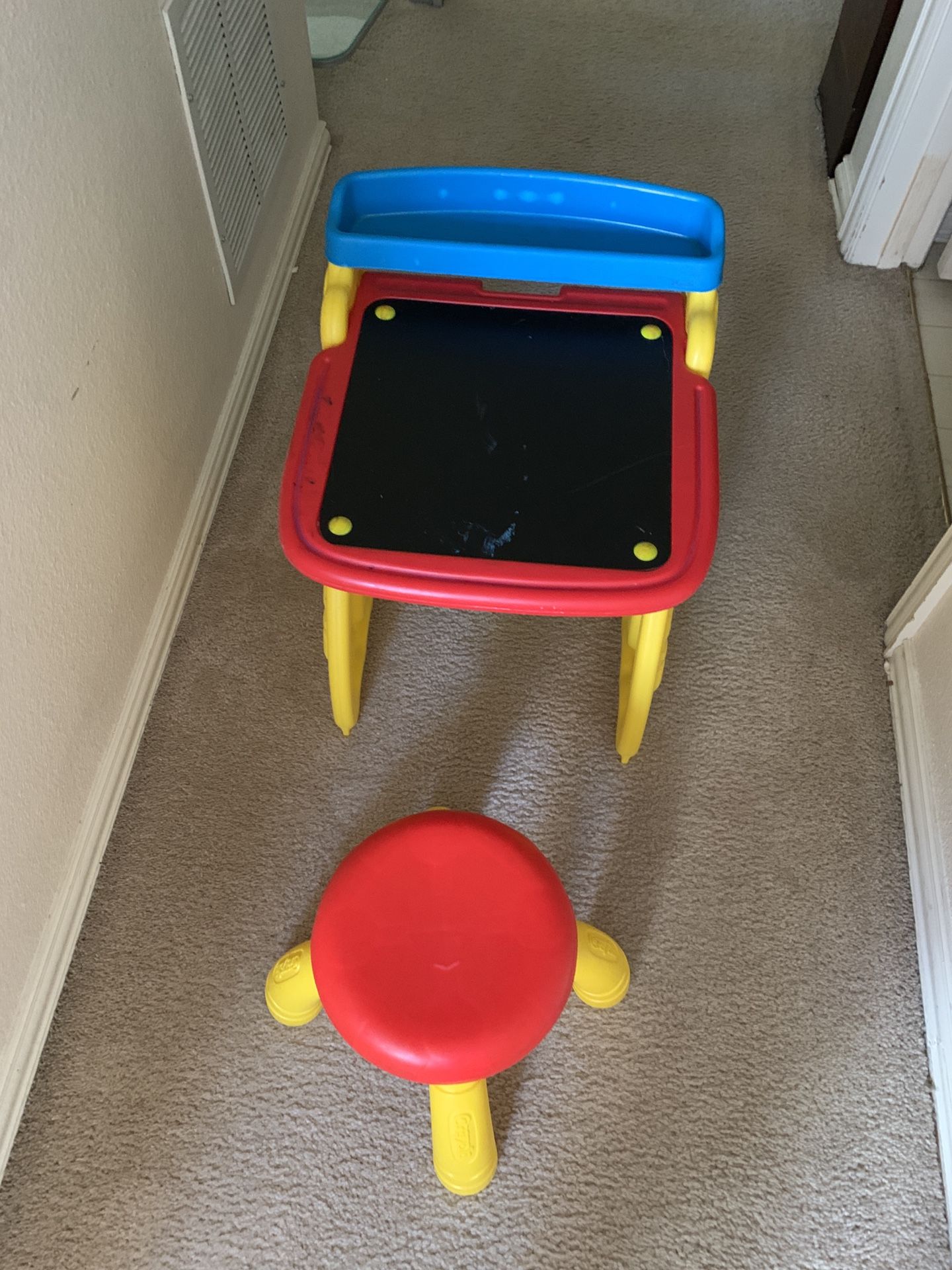 Kids Desk And Stool