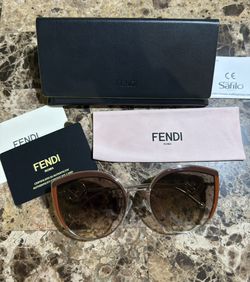 Authentic Fendi sunglasses FF 0290/S LHF/ HA