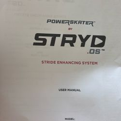 Stryde Power Skating.  Never Been Used. 