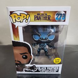Funko POP! "Marvel" Black Panther BLUE GLOW