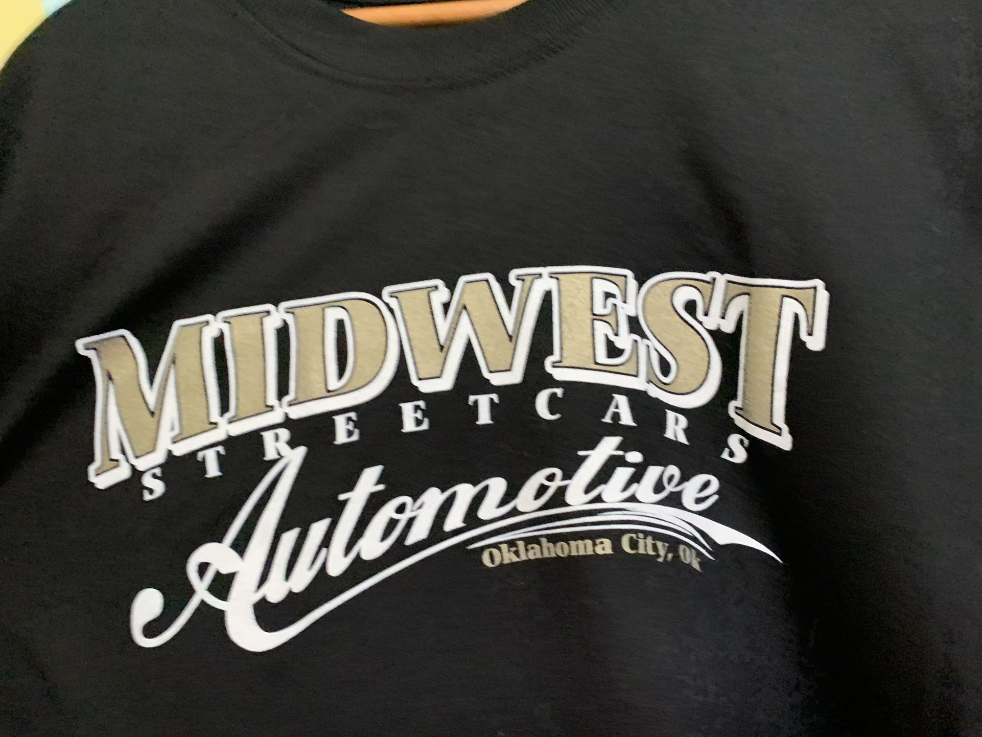 Midwest Streetcars Automotive T-shirt XL