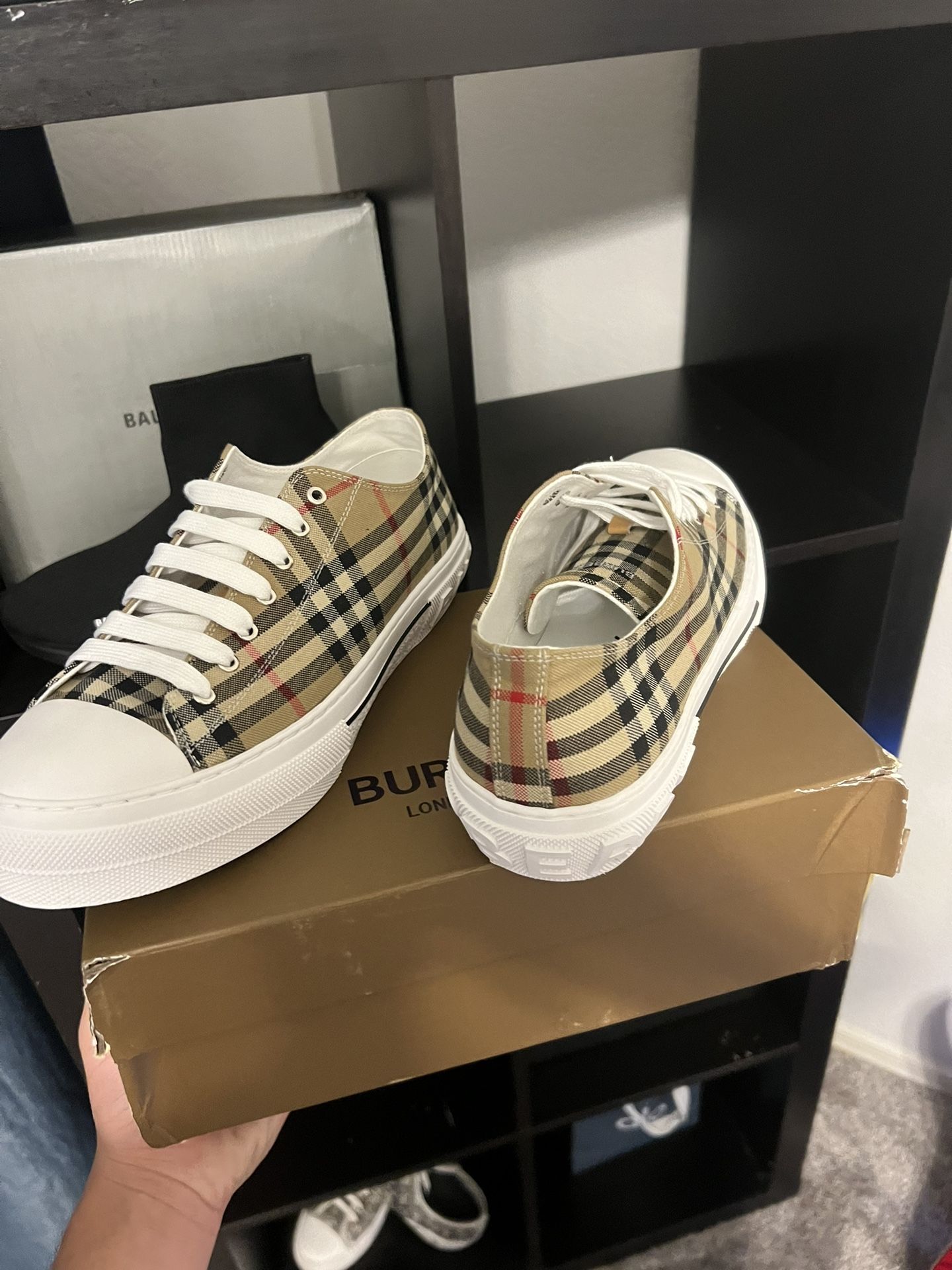 Size 10.5-11 Burberry Shoes