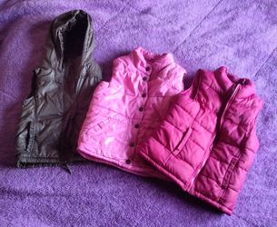 Girls' Vests Size 7/8