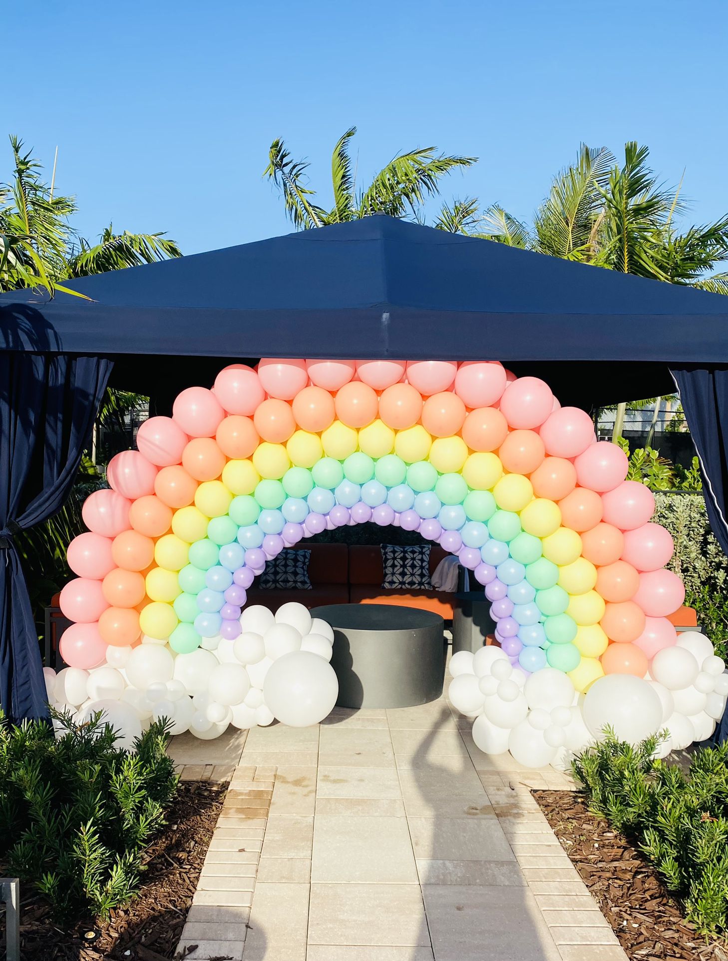 Rainbow Balloon Party Supplies 