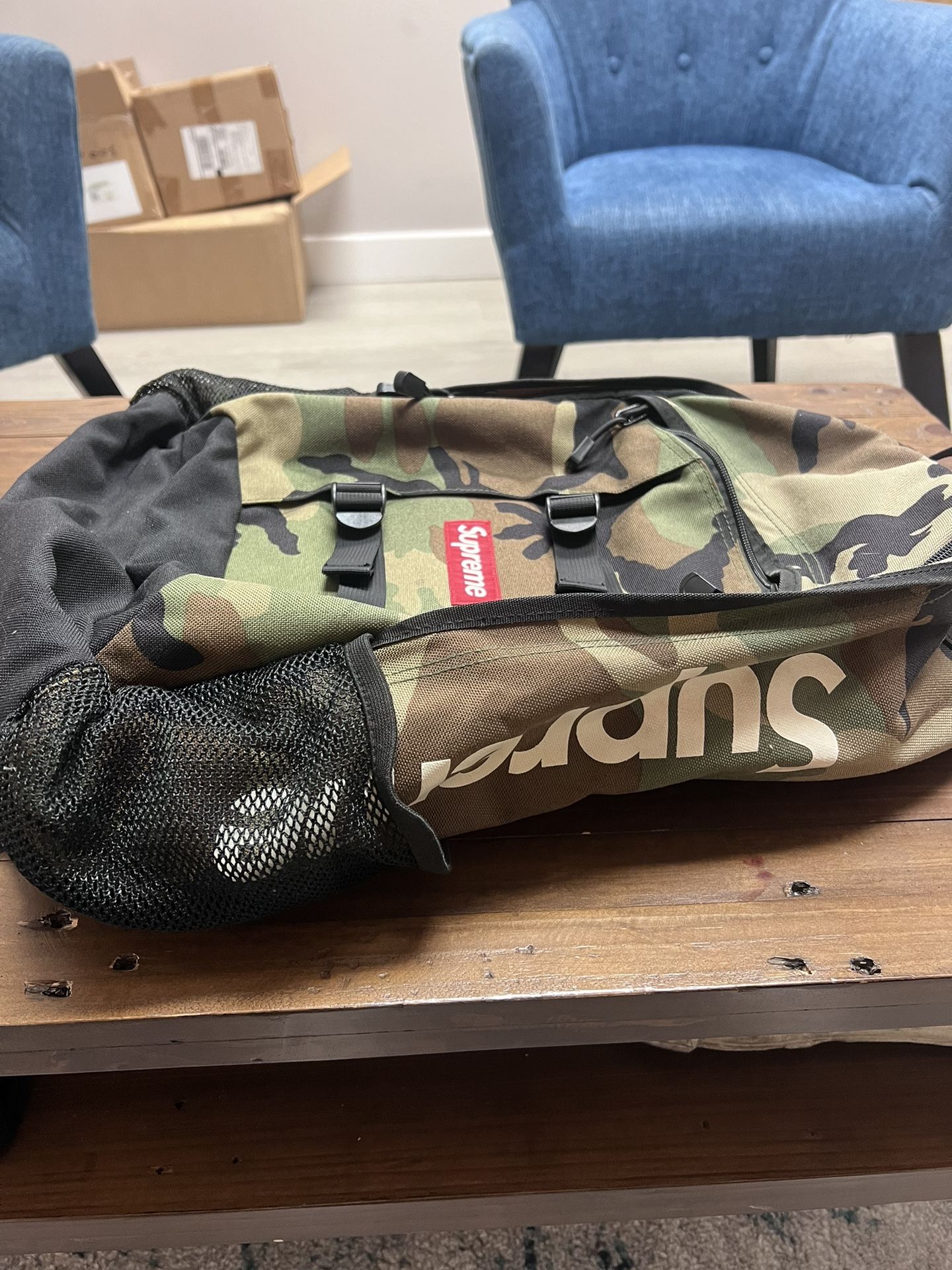 バッグ Supreme 25SS Backpack \" Camo\" Supreme Backpack Snow Camo - 25SS / Brand New / | eBay