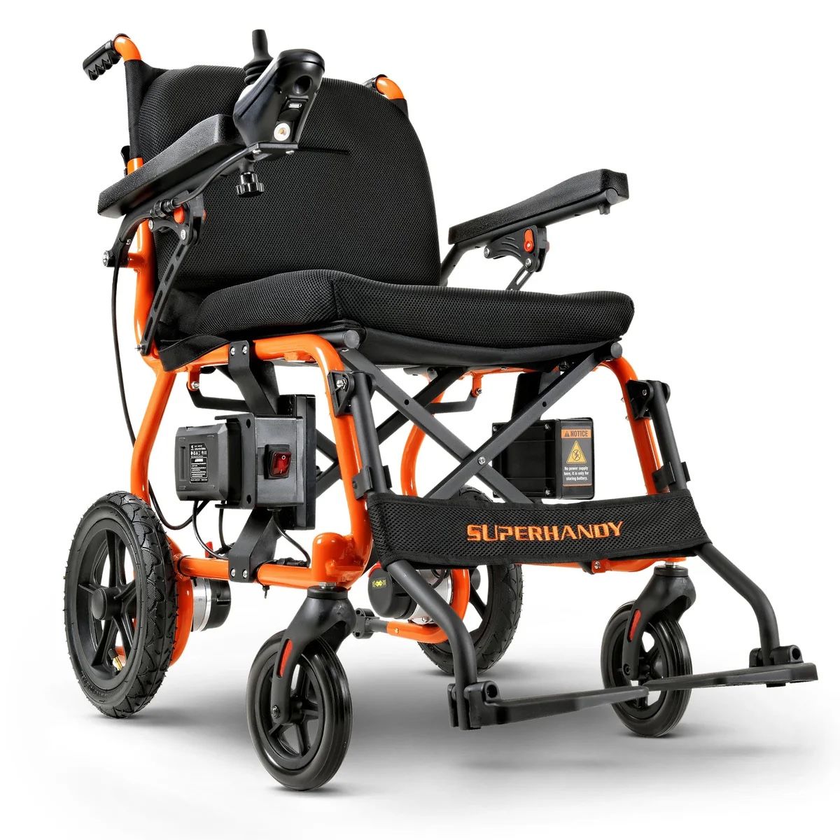 GoRide 2 Electric Wheelchair - 48V 2Ah Battery, 330Lbs Max Weight like new