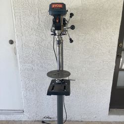 Ryobi 12” Drill Press w/ Floor Stand Attachment & Laser