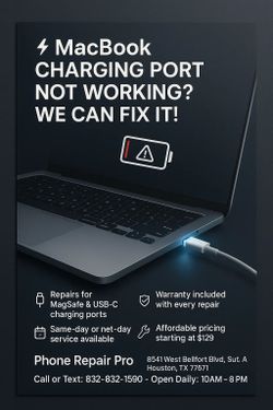 MacBook Charging Port Not Working? We Can Fix It!