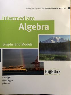 Intermediate Algebra Graphs and Models 3rd edition