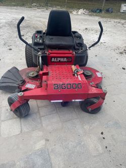 Zero Turn Alpha MP Bigdog