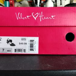 VELVET HEART HIGH HEELS 