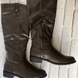 Calf-High Boots, Size 7