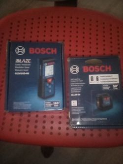 Bosch Blaze Laser Measure & Self Leveling Cross-Line Laser (brand new)