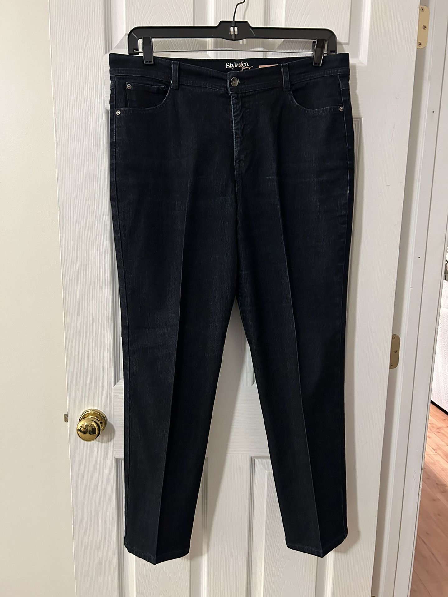 Style & Co Dark Blue Jeans 