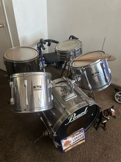 Pearl export drum set