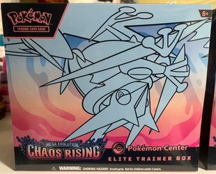 Chaos Rising Pokemon Center ETB