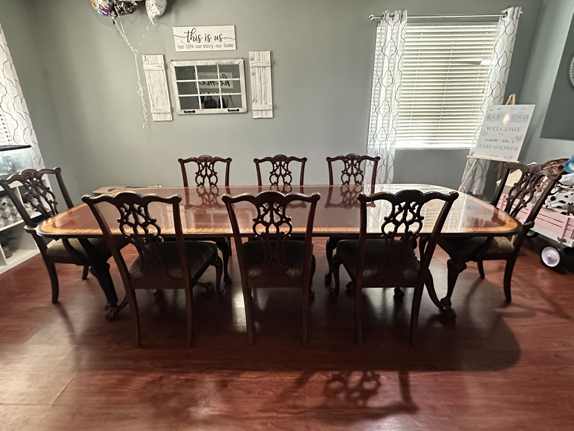 Dining Room Table Set With 8 Chairs