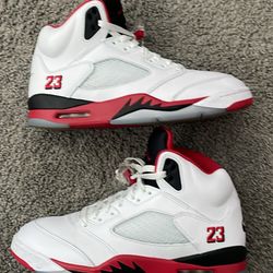 jordan 5 fire red