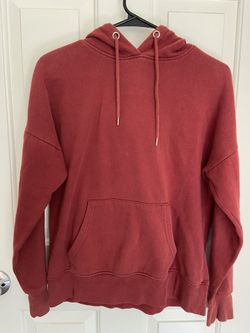 Tilly’s red hoodie