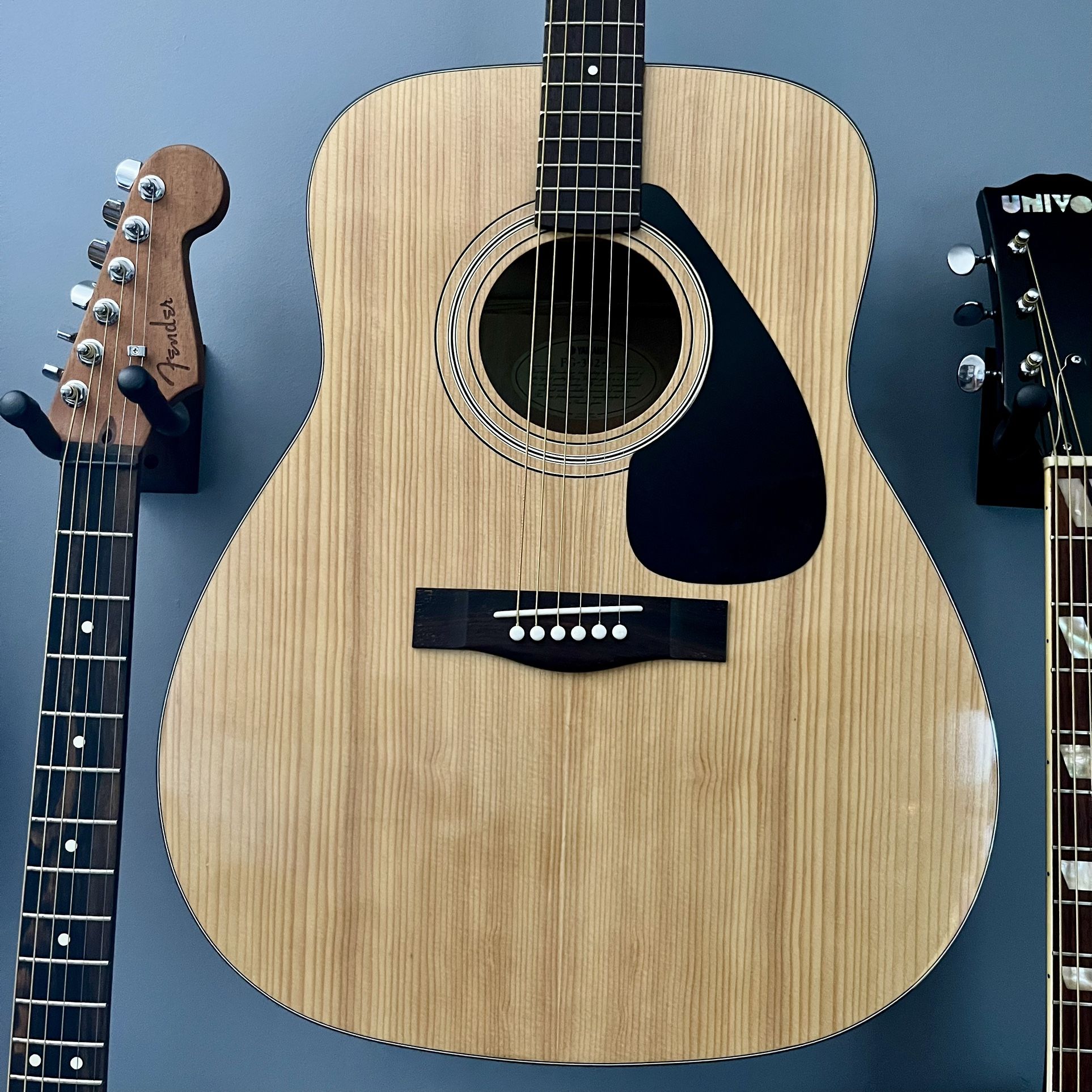 1984 Yamaha FG-332-1 Solid-Spruce Dreadnought 